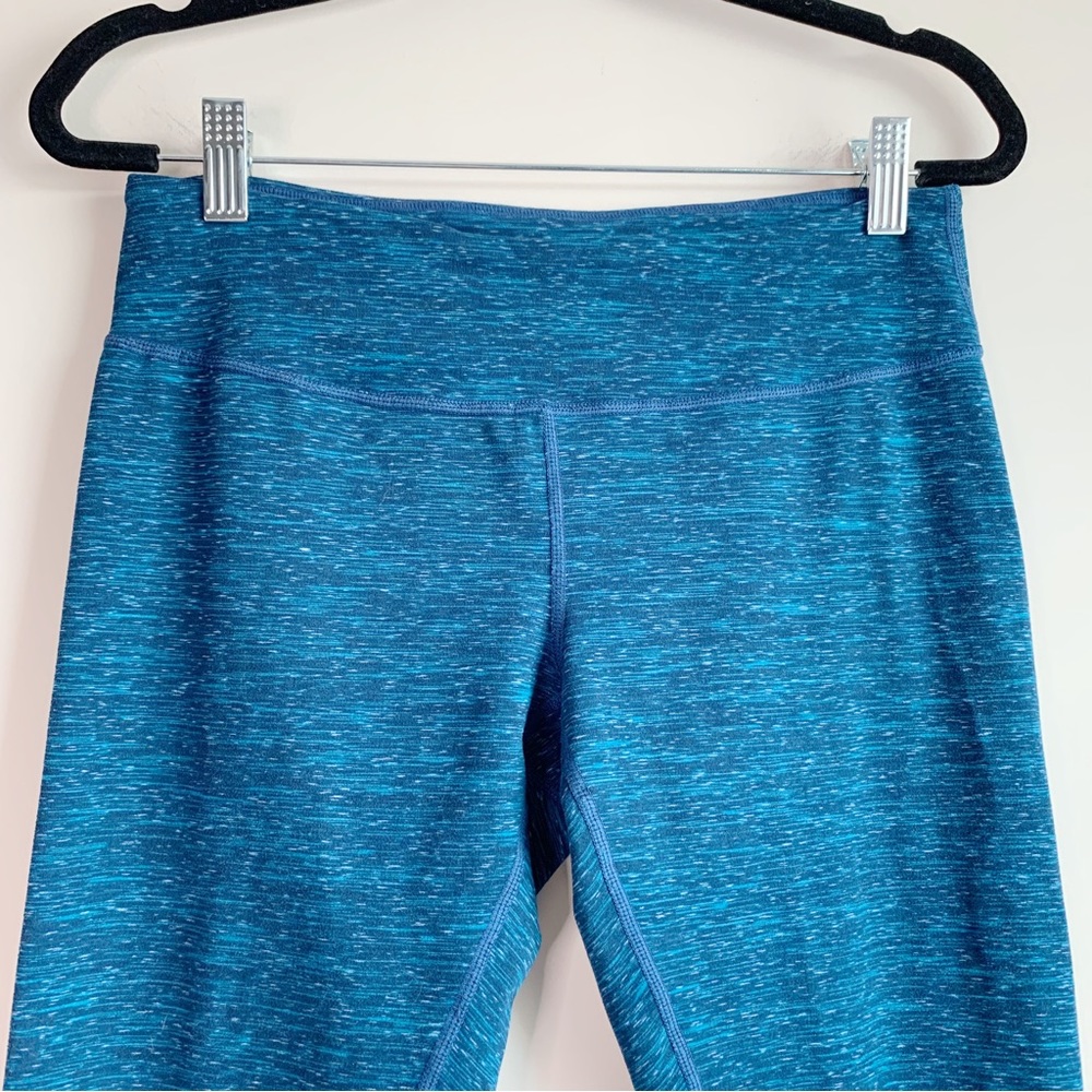 ZELLA Spacedye Live In Leggings Full Length Blue Teal Spacedye Size Medium - Picture 3 of 9